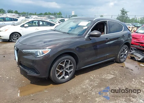 2018 Alfa Romeo Stelvio Ti Awd z USA, uszkodzony, nr VIN ZASFAKBN7J7C08131